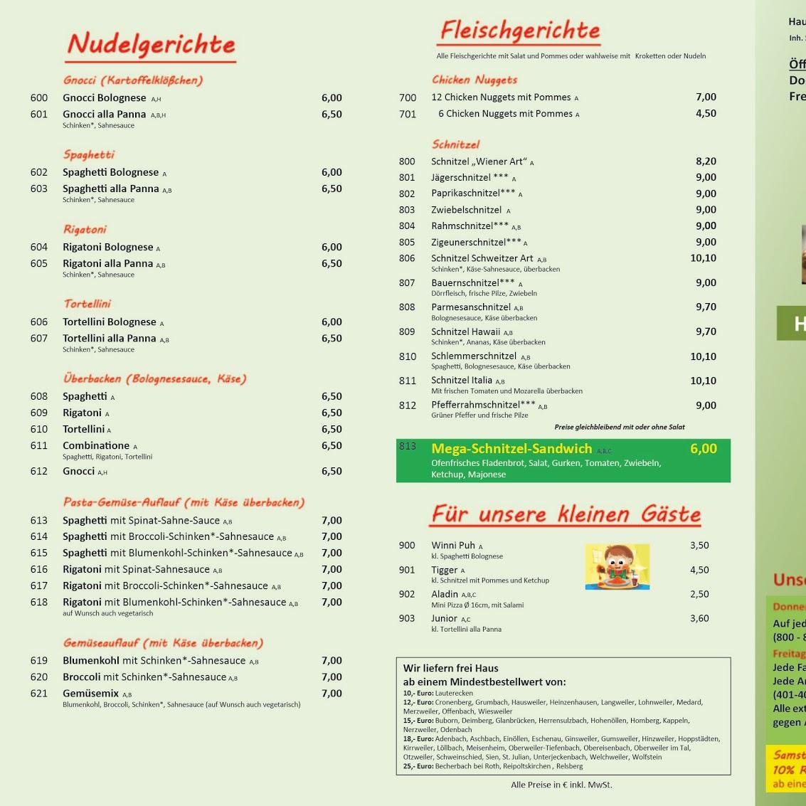 Restaurant "Pizza-Express" in  Lauterecken