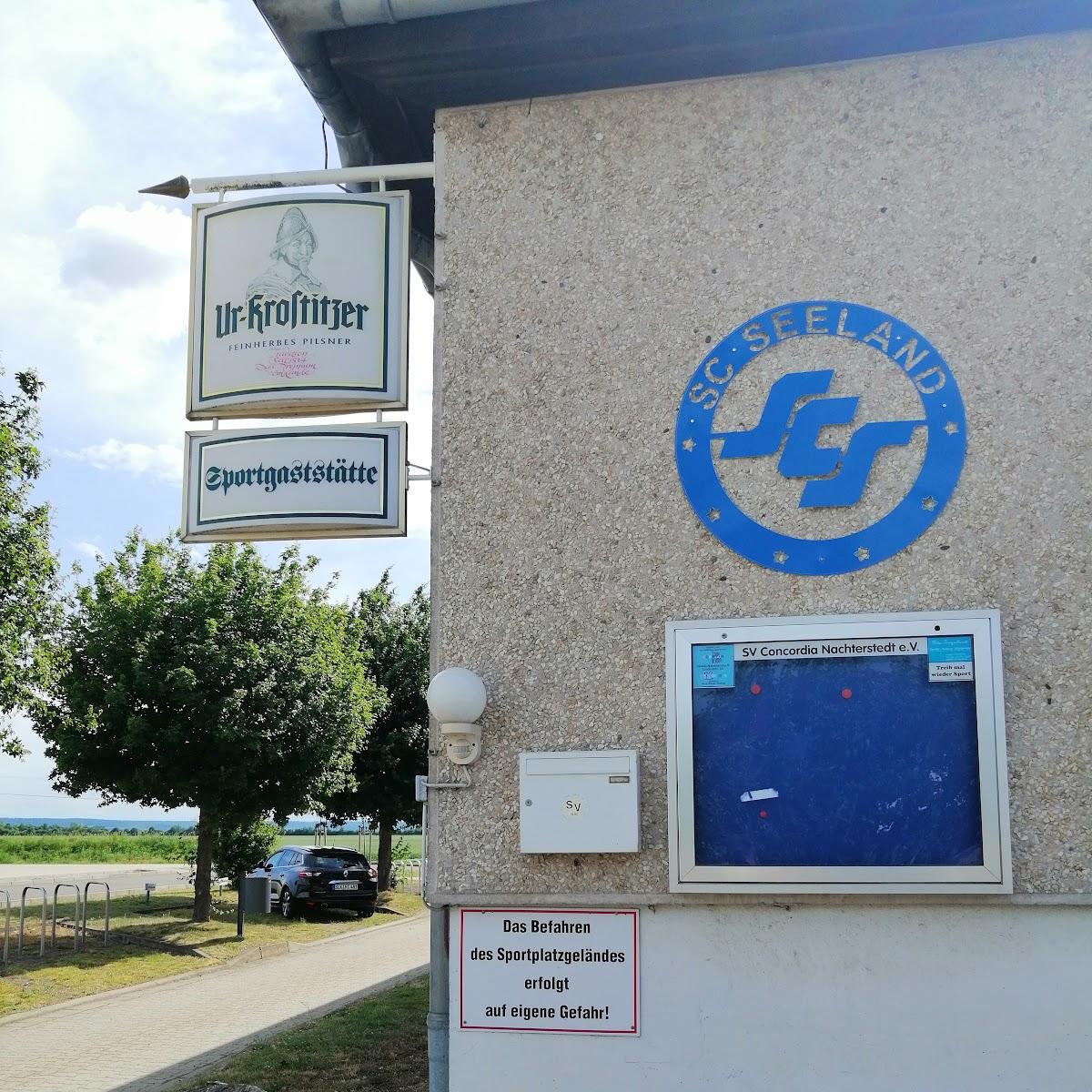 Restaurant "Sportlerheim Nachterstedt" in Seeland