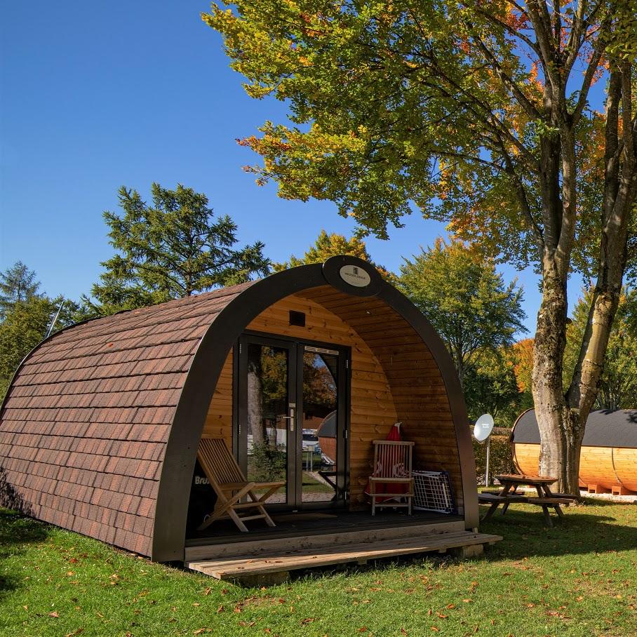 Restaurant "Strandcamping" in Waging am See