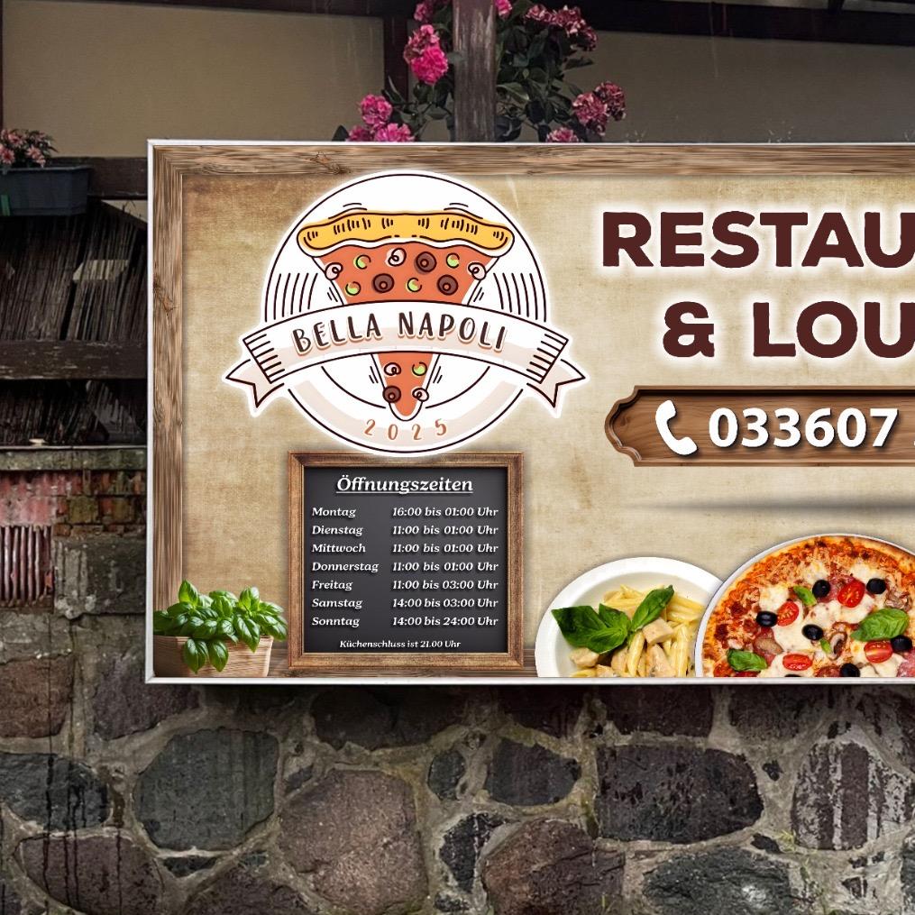 Restaurant "Bella Napoli Restaurant & Lounge" in Briesen (Mark)