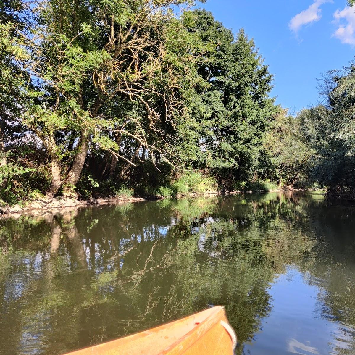 Restaurant "Hofgut Stammen, Kanuverleih Diemel, Campingplatz, Gastronomie" in Trendelburg