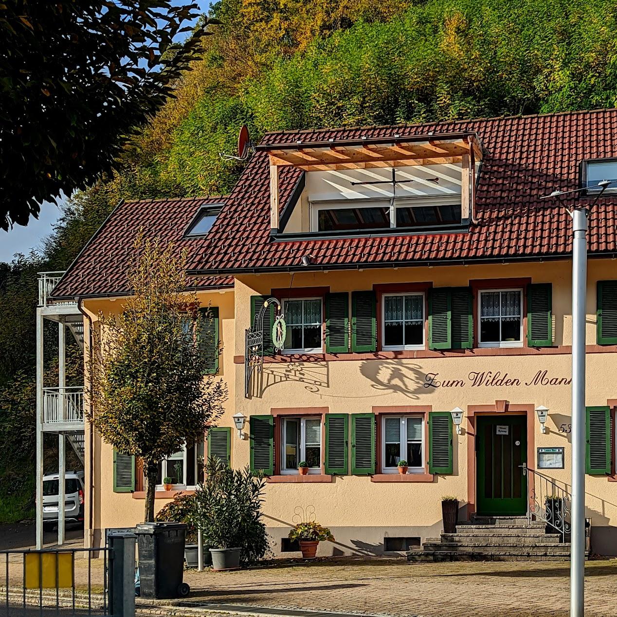 Restaurant "Zum Wilden Mann" in Zell im Wiesental