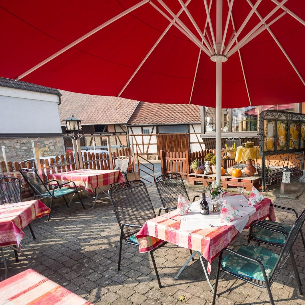 Restaurant "Gästehaus Die Rose - Restaurant & Hotel in" in Lauda-Königshofen