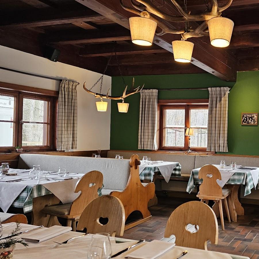 Restaurant "Waldschänke Eisbrunn" in Harburg (Schwaben)