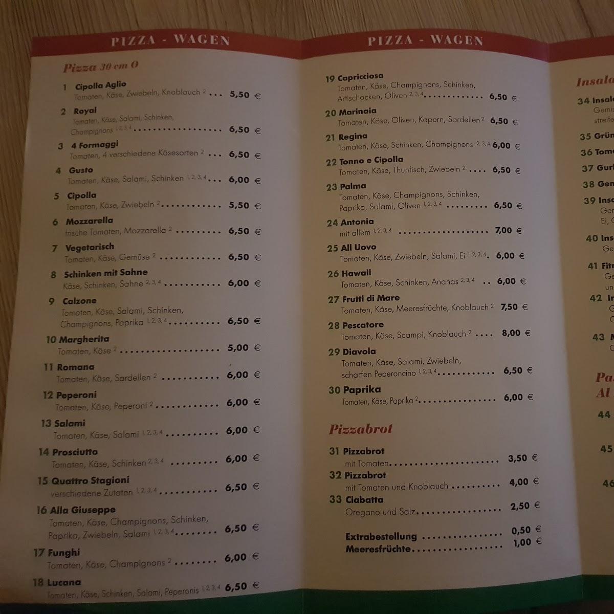 Restaurant "Pizzawagen Da Giuliano" in  Gerzen