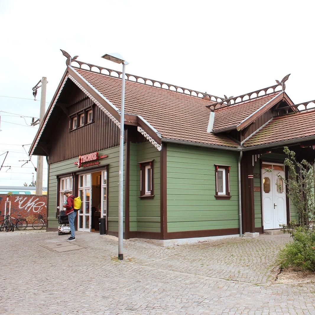 Restaurant "Bäcker Thonke , im  Kaiserbahnhof " in Rathenow