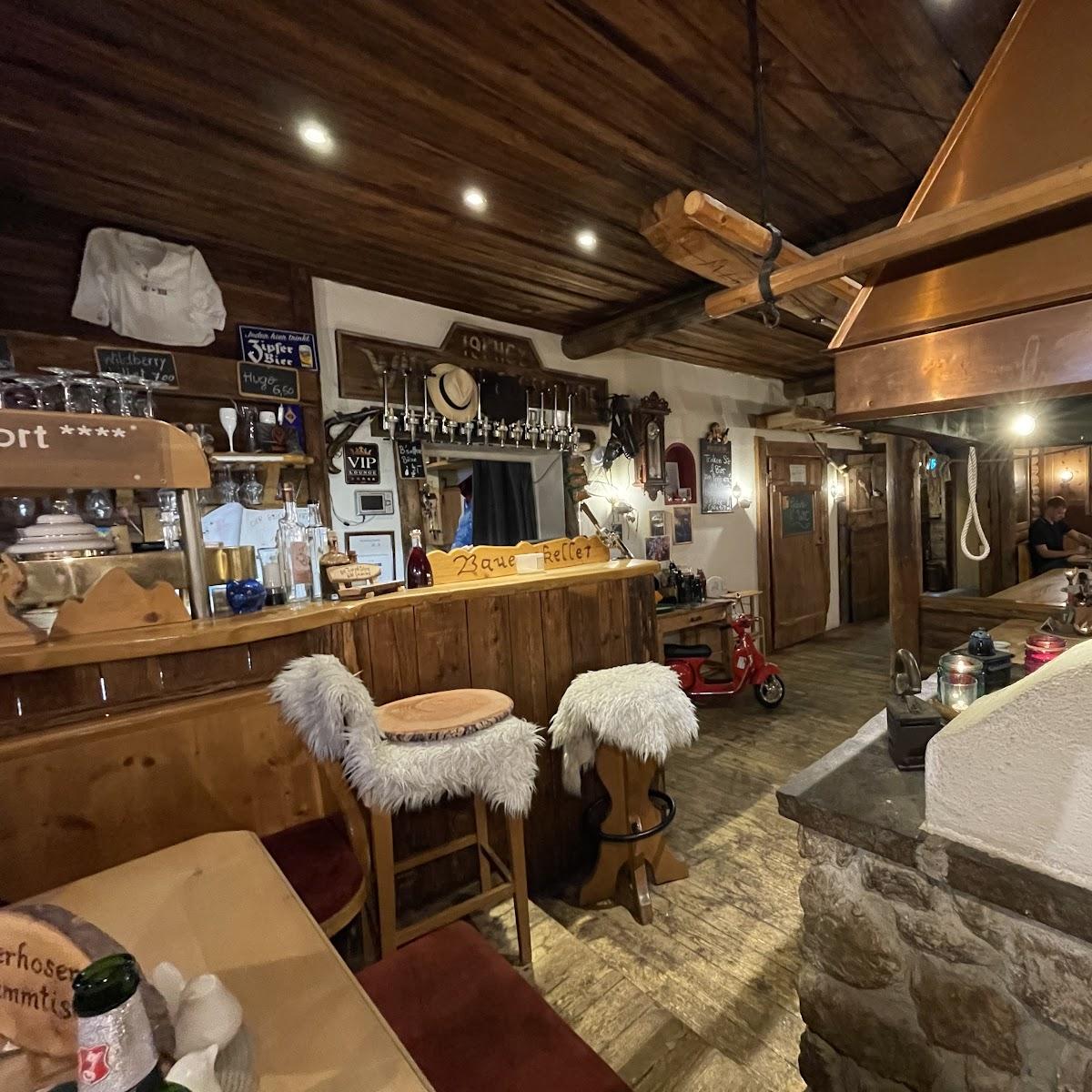 Restaurant "Bauernkeller" in Wildschönau