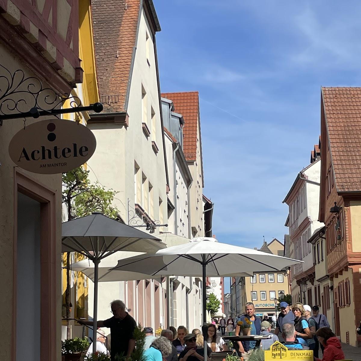 Restaurant "Achtele am Maintor" in Karlstadt