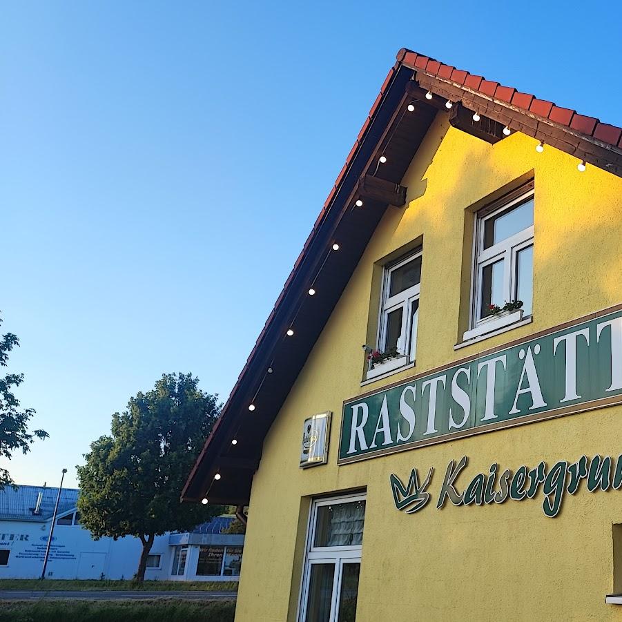 Restaurant "Raststätte Kaisergrund & Restaurant und Partyservice" in Südharz