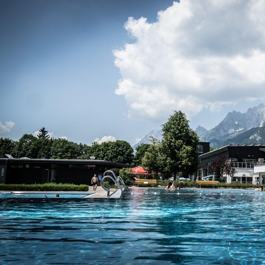 Restaurant "Panorama Badewelt" in Sankt Johann in Tirol