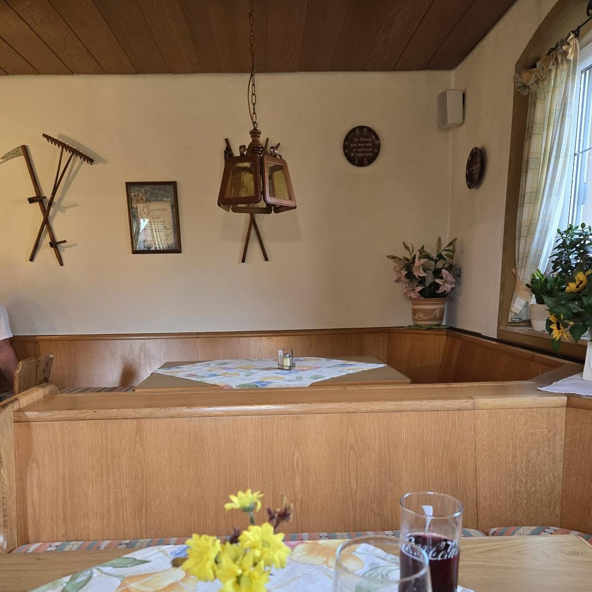 Restaurant "Schwarzer Adler" in Gebsattel