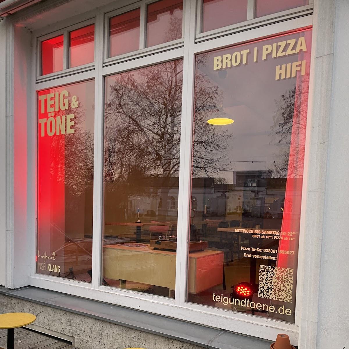 Restaurant "Teig & Töne" in Putbus
