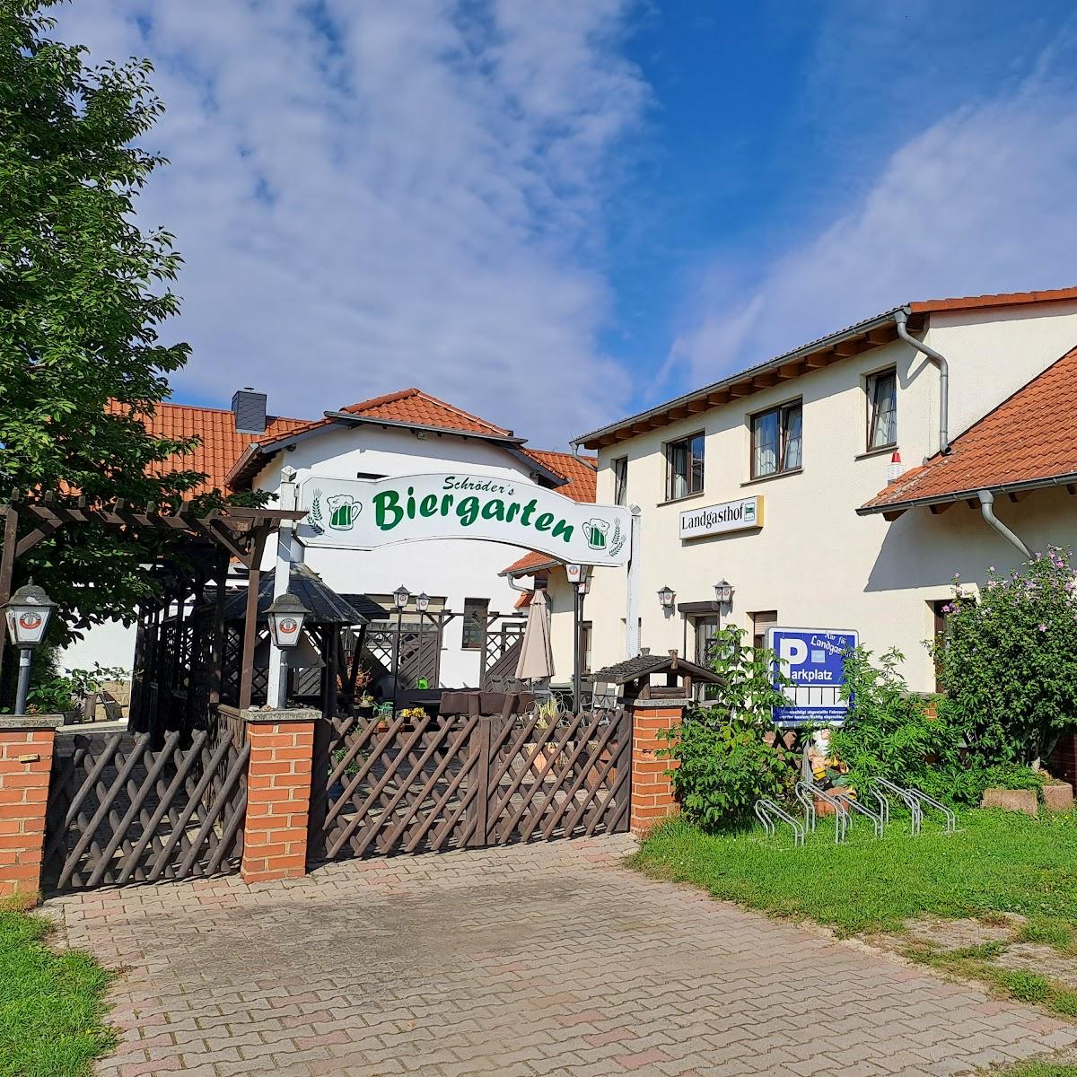 Restaurant "Landgasthof Schröder" in Bad Lauchstädt