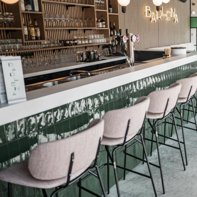 Restaurant "Barlena" in De Haan