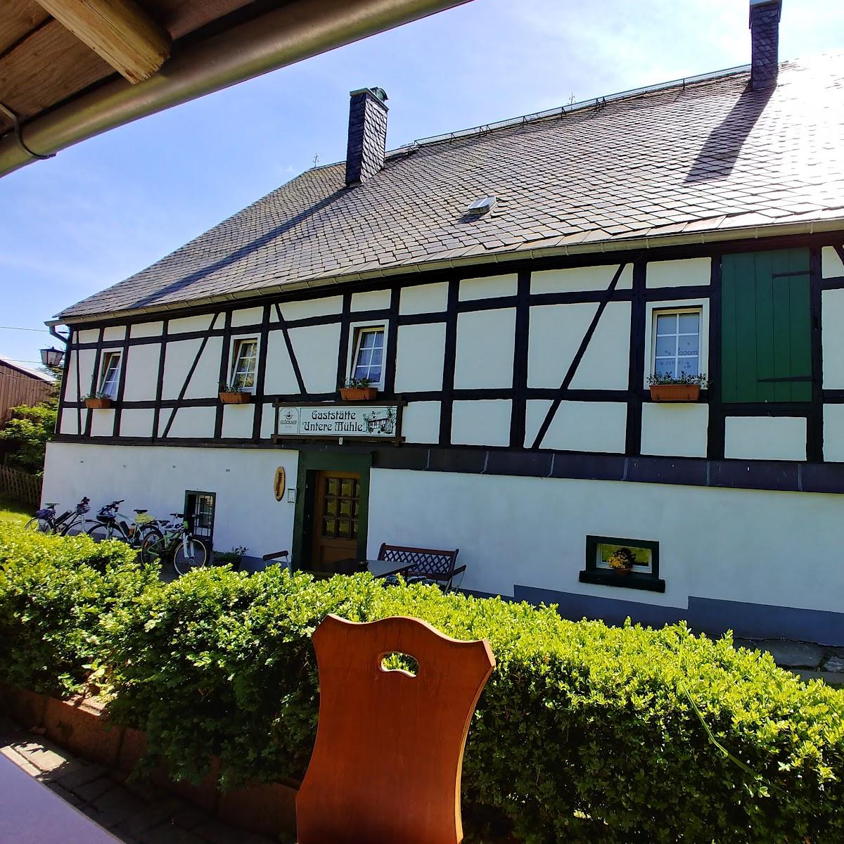 Restaurant "Gaststätte Untere Mühle - Peter Neubert" in Grünhain-Beierfeld
