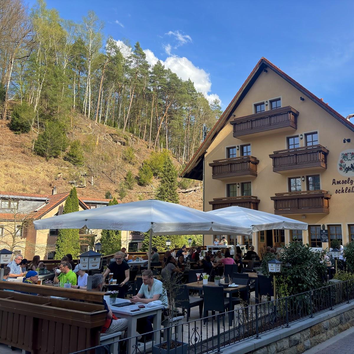 Restaurant "Hotel & Restaurant Amselgrundschlösschen" in Rathen