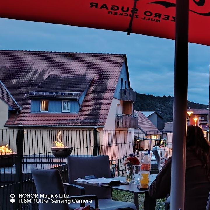 Restaurant "er Felsenblick" in Rathen