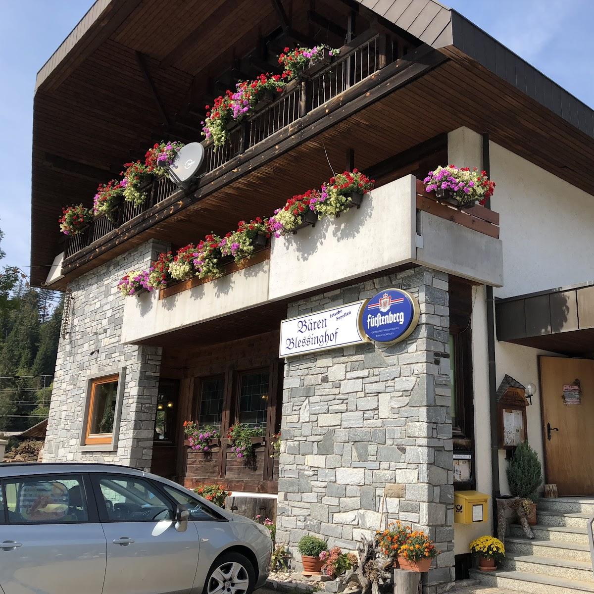 Restaurant "Gaststätte Bären-Blessinghof Schollach" in Eisenbach (Hochschwarzwald)