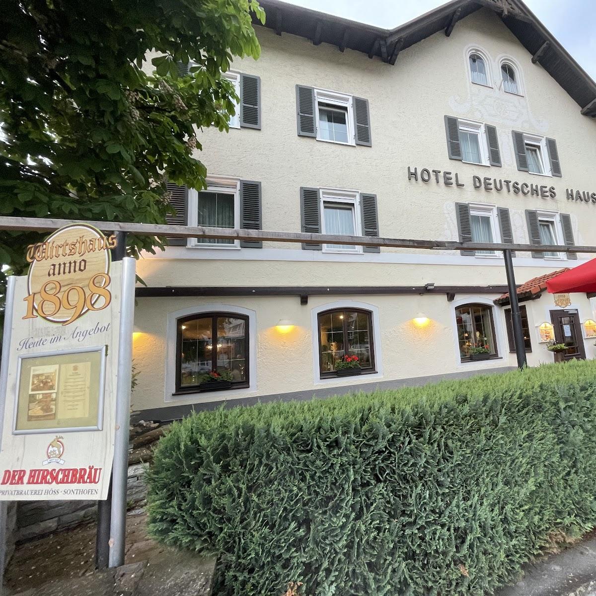 Restaurant "Wirtshaus Anno 1898" in Sonthofen