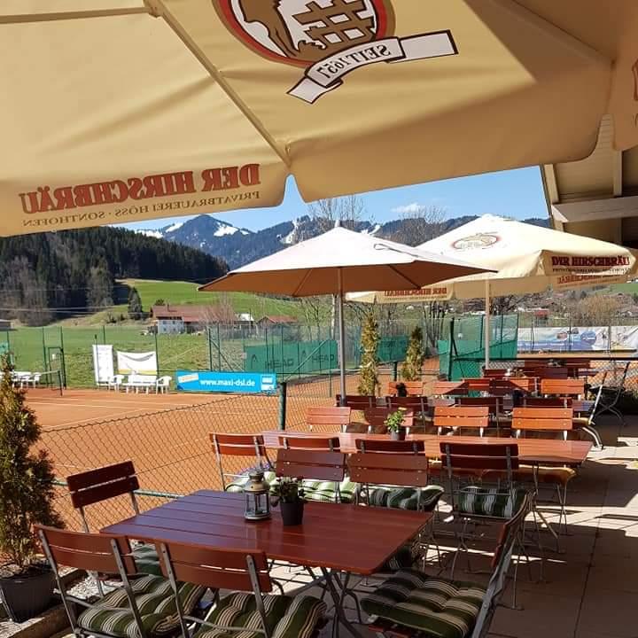 Restaurant "Tennishaus & Restaurant" in  Sonthofen