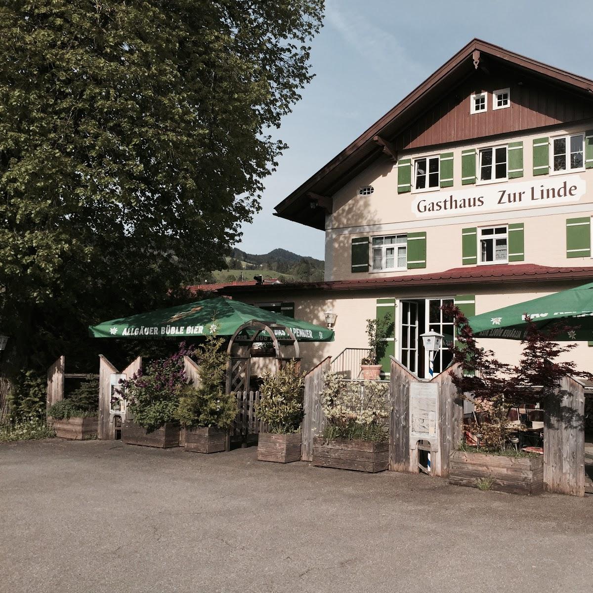 Restaurant "Gasthaus  Zur Linde " in Sonthofen