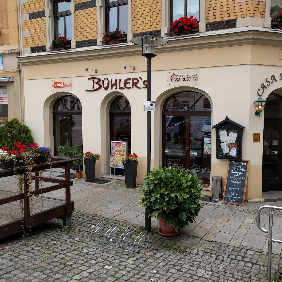 Restaurant "Bühler’s Restaurant Da Vinci Eiscafe Casa Rustica" in Stollberg-Erzgeb.