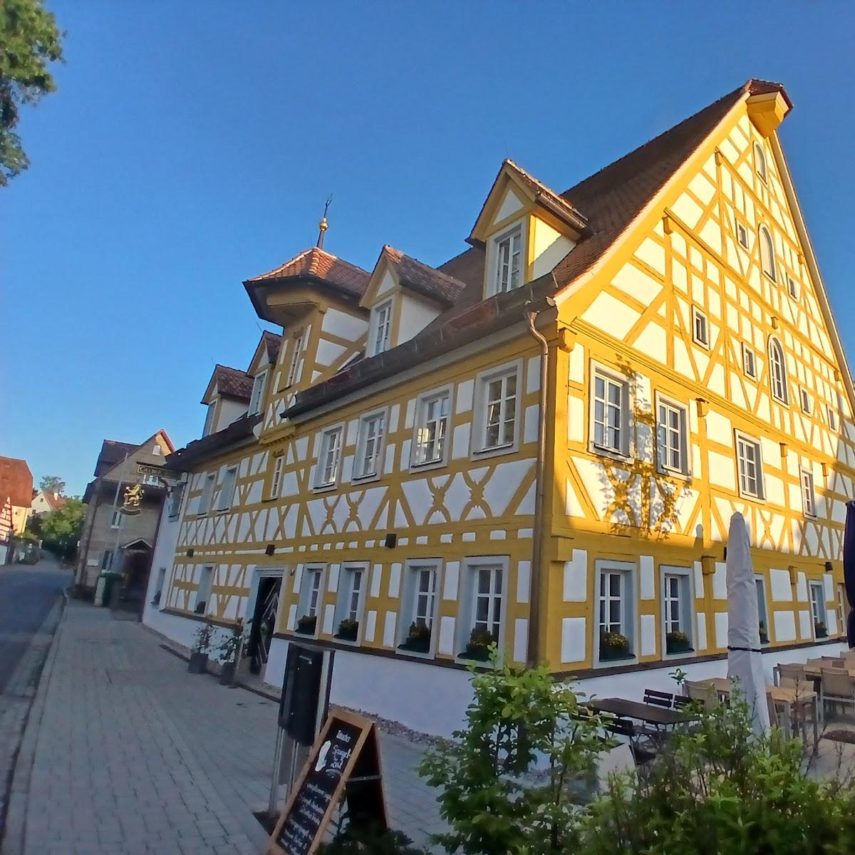 Restaurant "Hotel Gelber Löwe" in Großhabersdorf