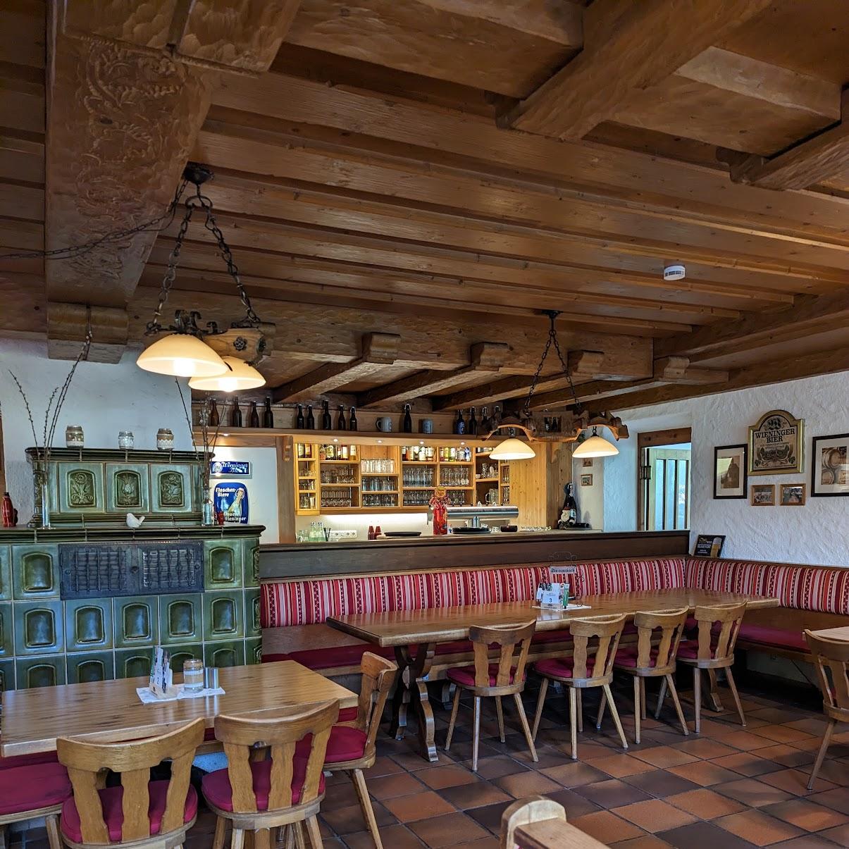 Restaurant "Landgasthof Schwarzberg" in Inzell