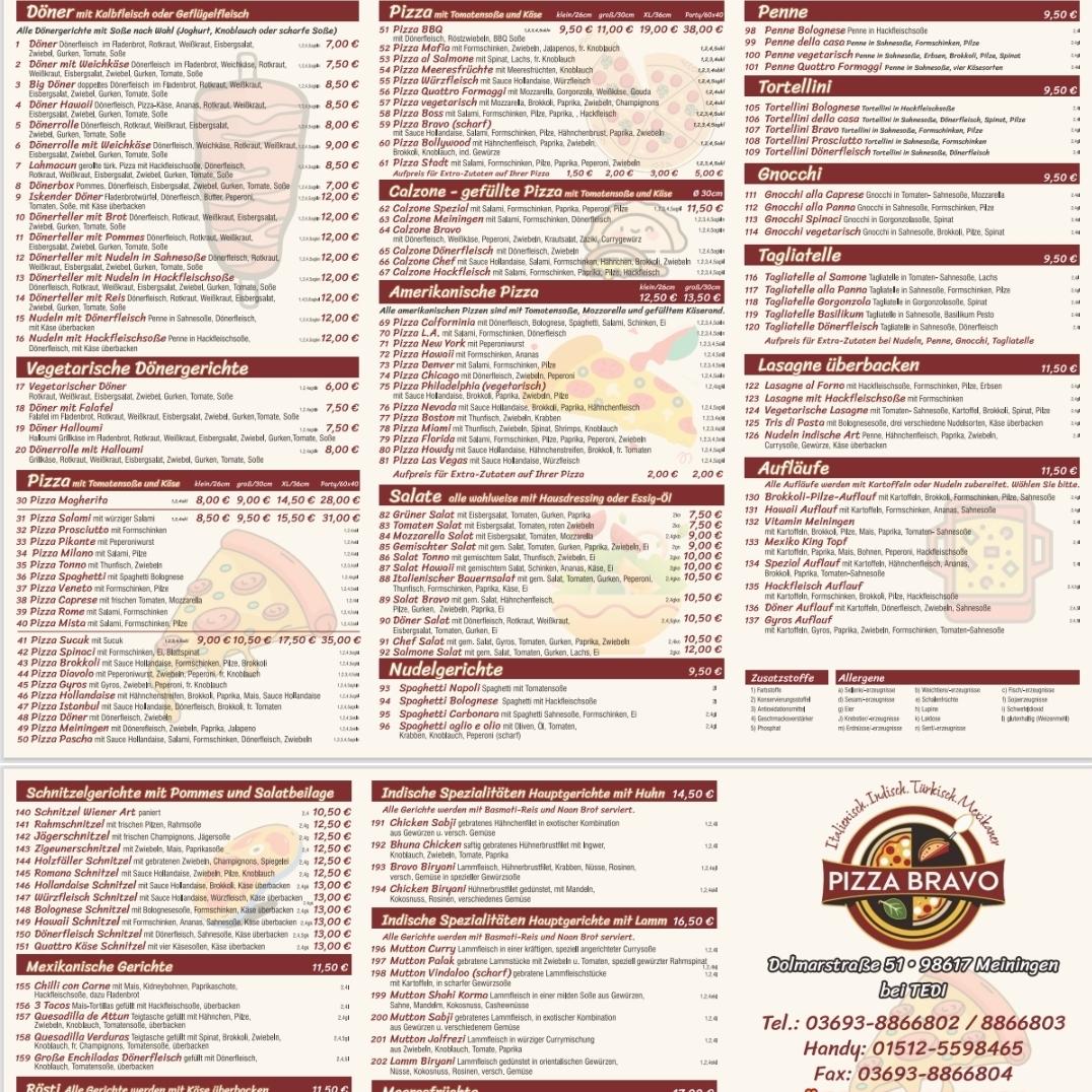 Restaurant "Pizza Bravo" in Meiningen