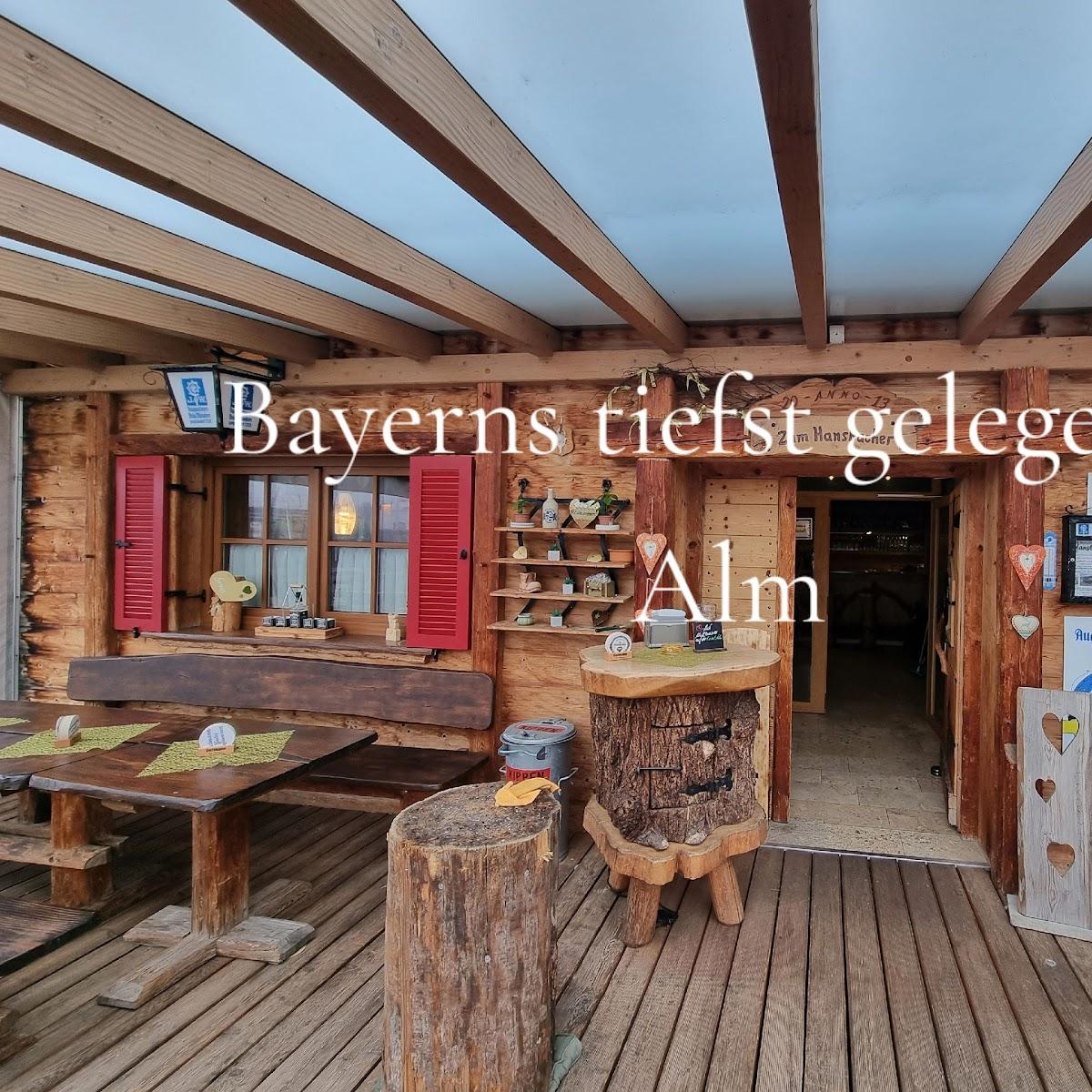 Restaurant "Wirtshaus zur Hansbacher Alm" in Pförring