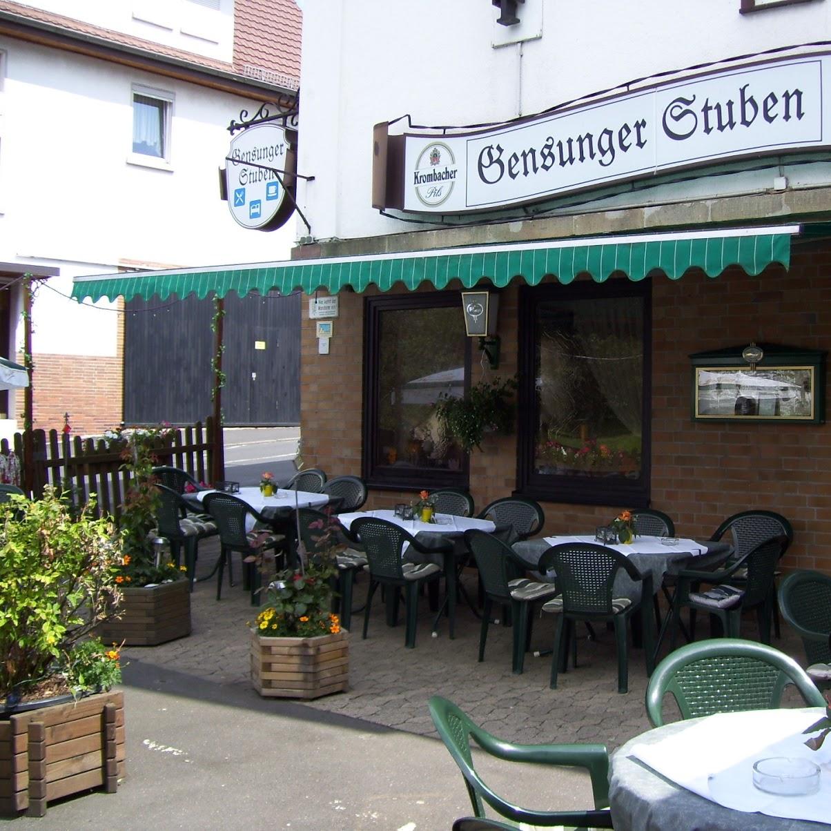 Restaurant "Gensunger Stuben" in Felsberg