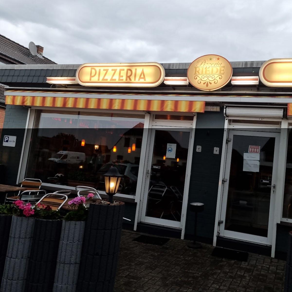 Restaurant "Pizzeria" in Riede