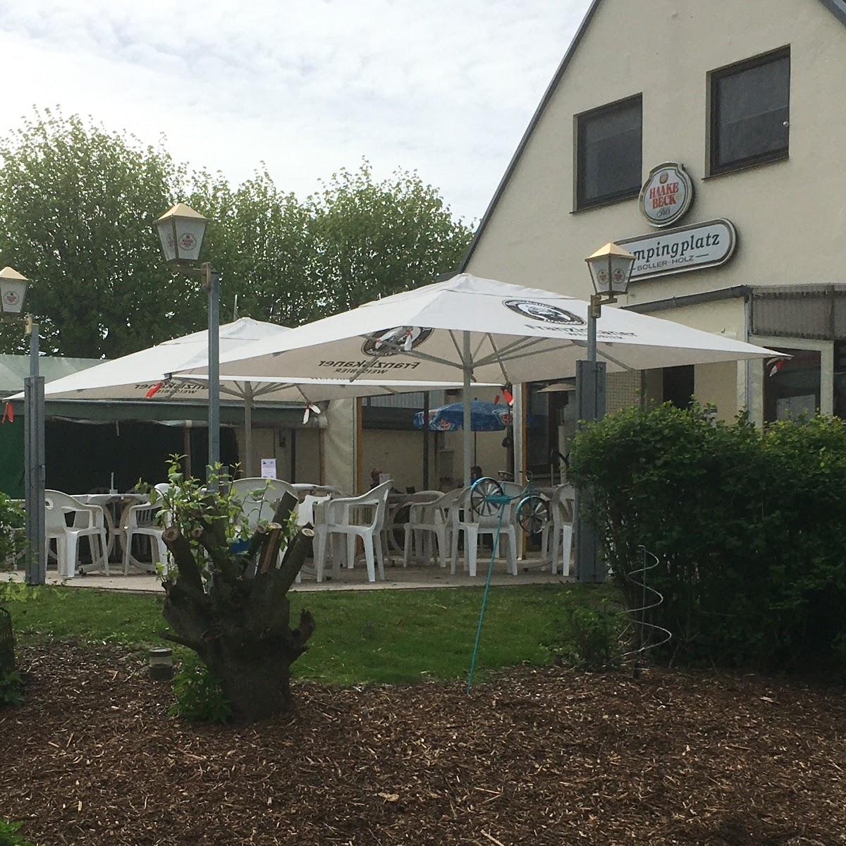 Restaurant "Campinggaststätte Bollerholz" in Riede