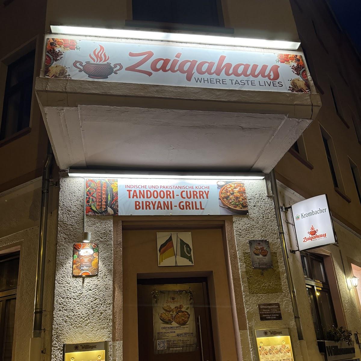 Restaurant "Zaiqahaus - Indische & Pakistanische Küche" in Dessau-Roßlau