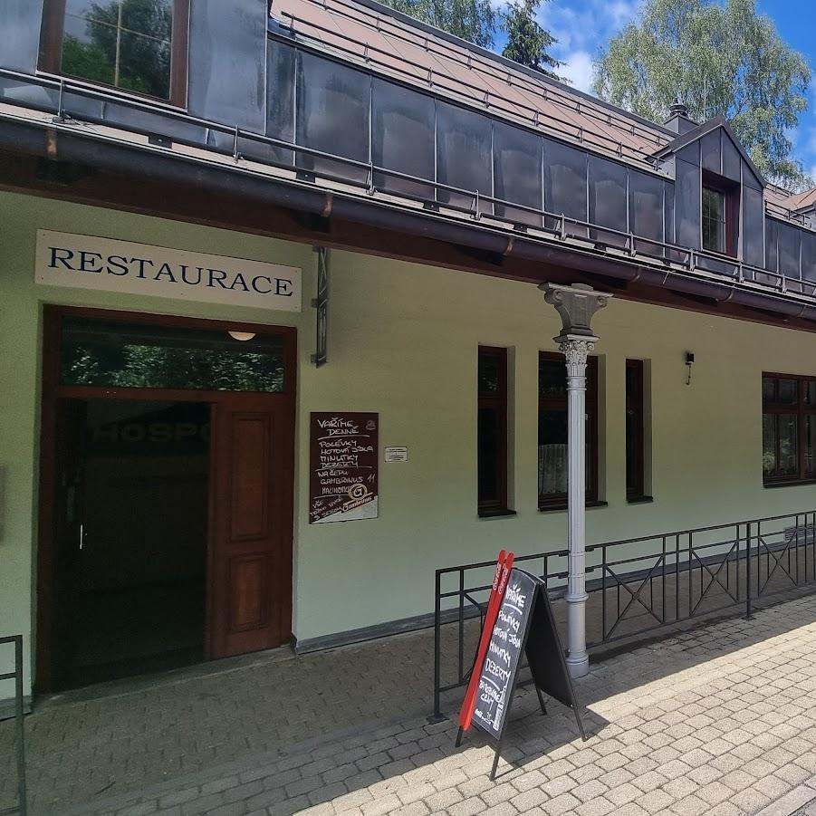 Restaurant "Bahnhofsgaststätte" in Železná Ruda