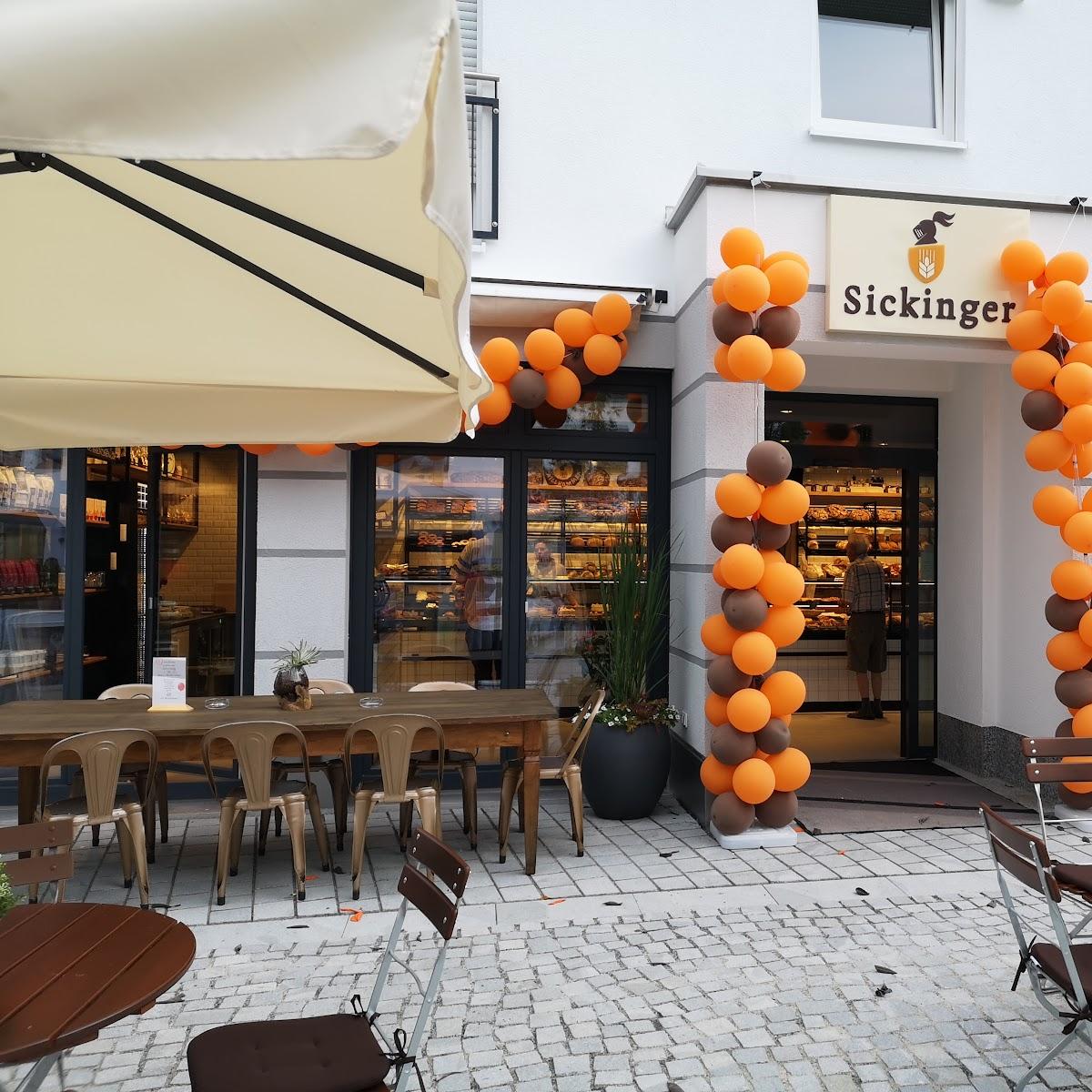 Restaurant "Sickinger Bäckerei Konditorei" in Krailling