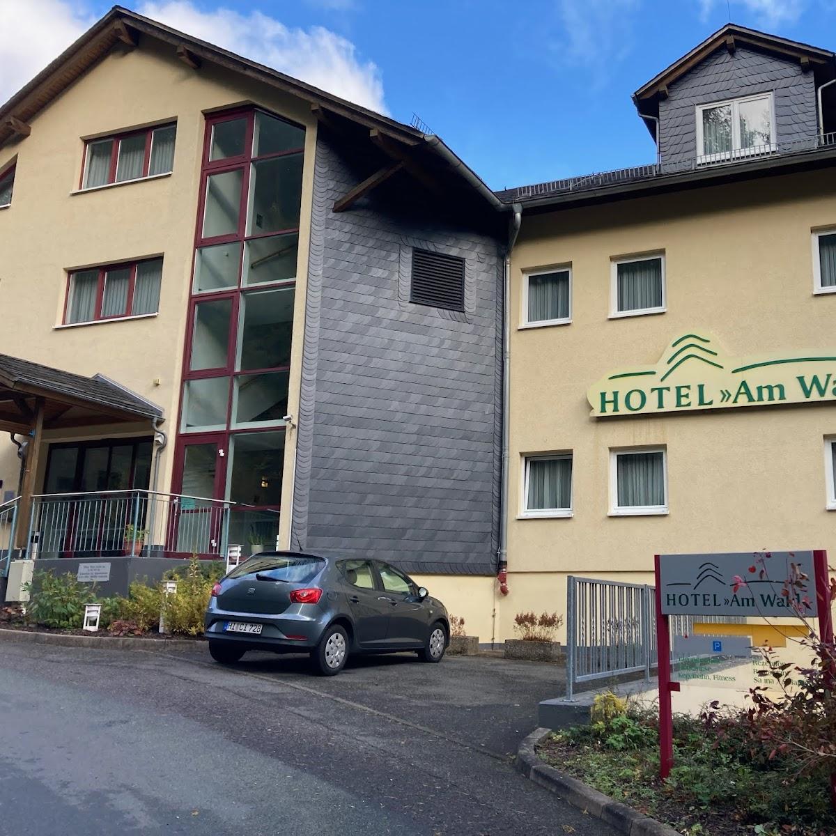 Restaurant "Hotel-Garni  Am Wald " in Elgersburg