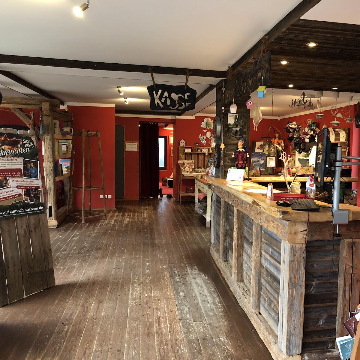 Restaurant "Mystery Park Steinreich" in Hohnstein