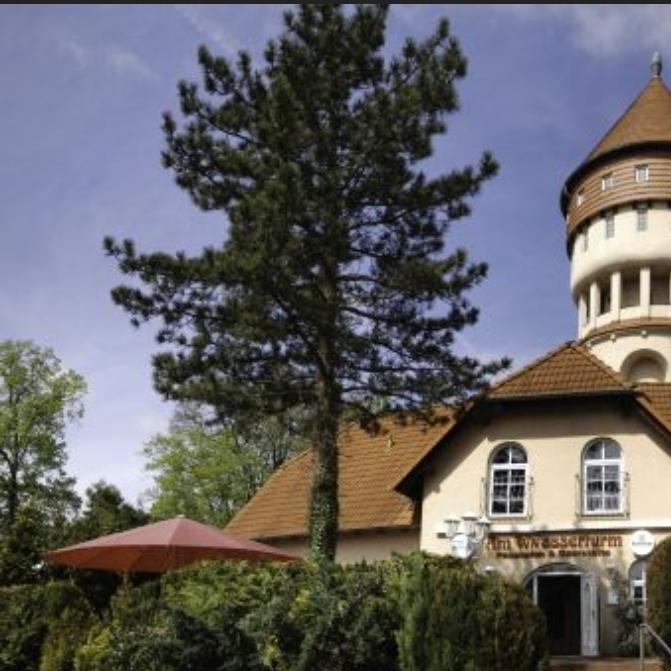 Restaurant "Pension Am Wasserturm" in Bad Muskau