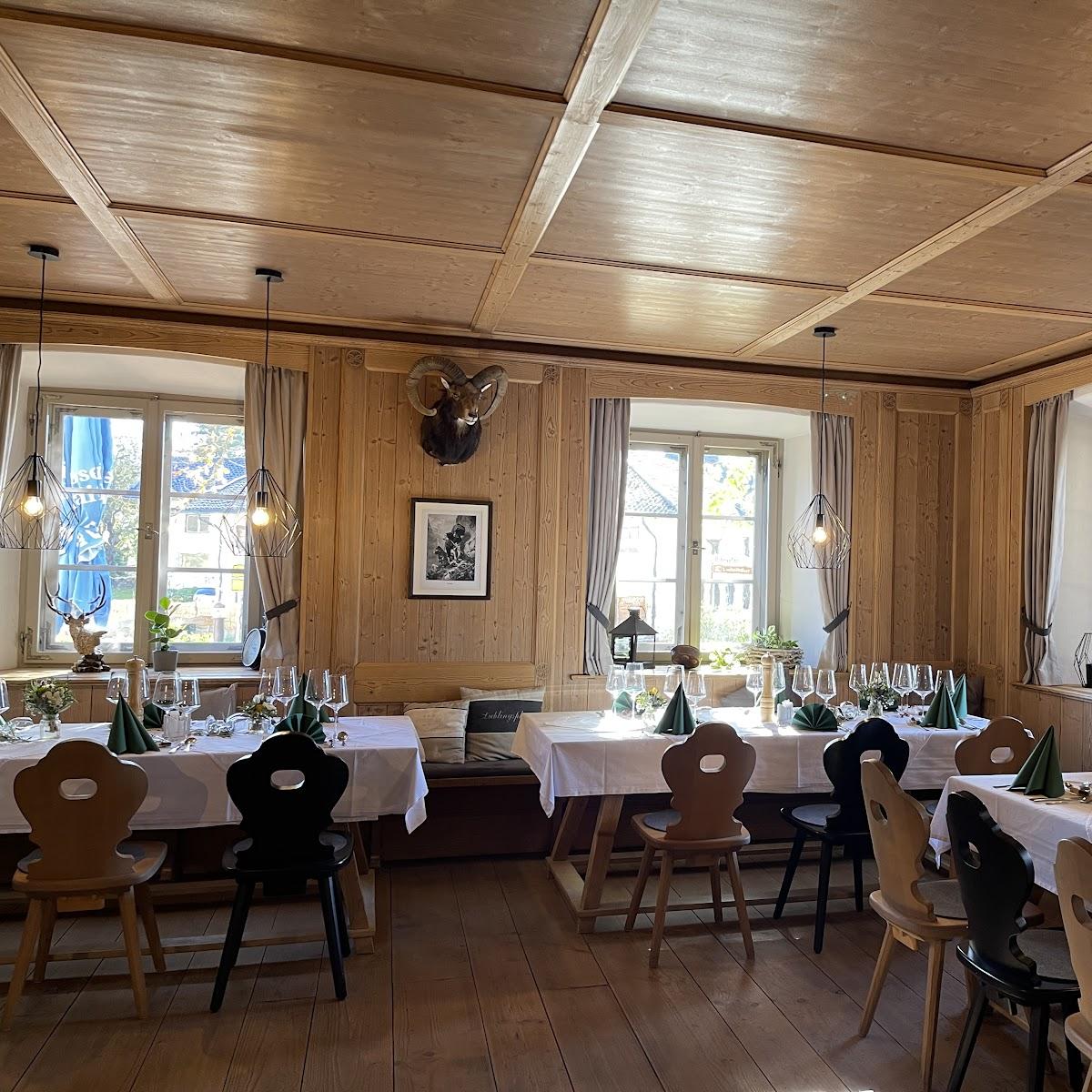 Restaurant "Alte Zollstation" in Pittenhart