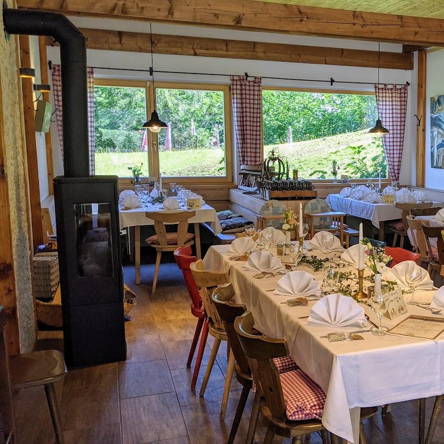 Restaurant "Panoramagaststätte Hochfellnblick" in Bergen