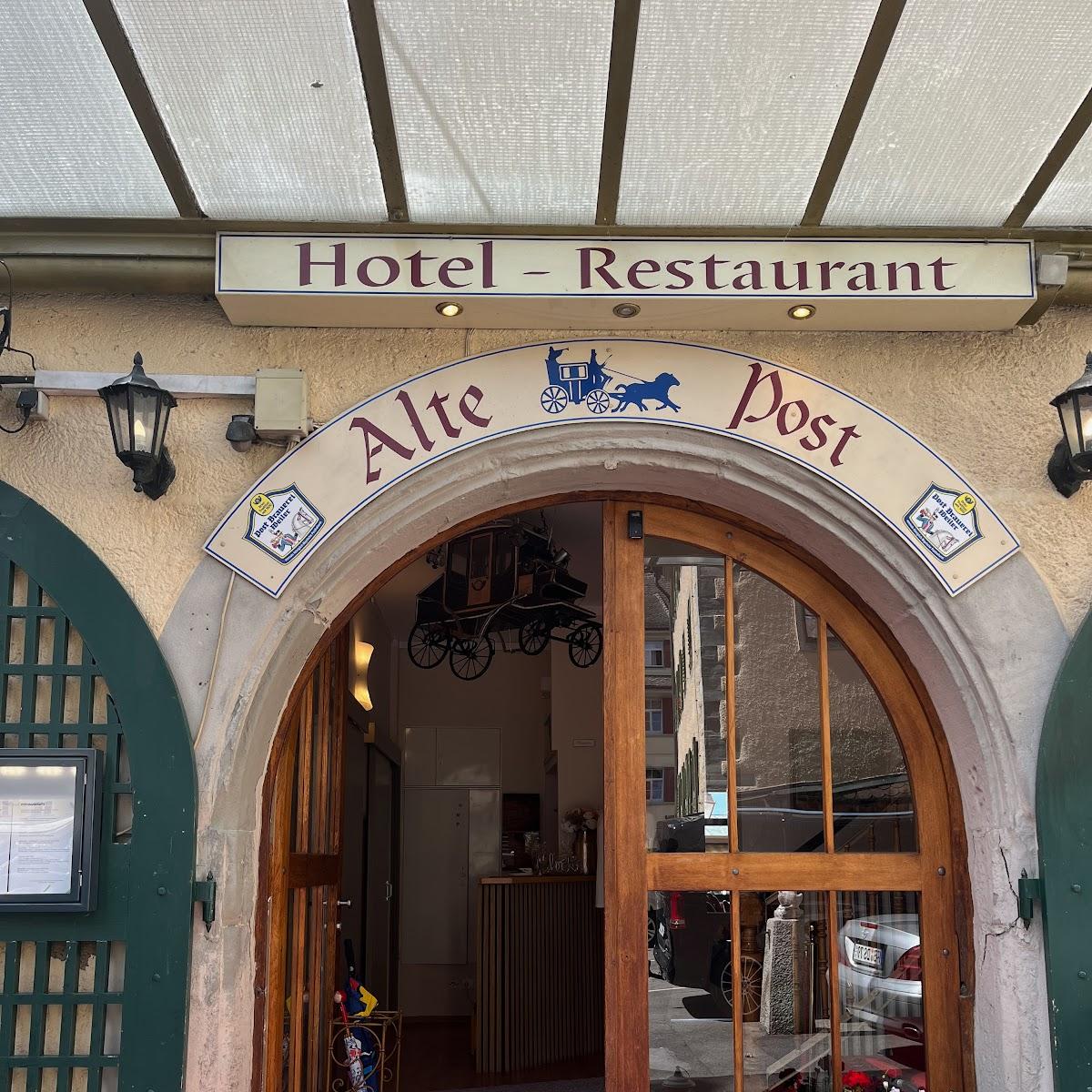 Restaurant "Hotel & Restaurant Alte Post" in Meersburg