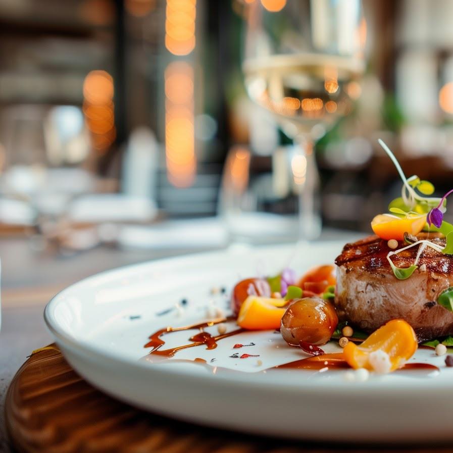 Restaurant "800° Steakhouse am Schlosspark" in Putbus