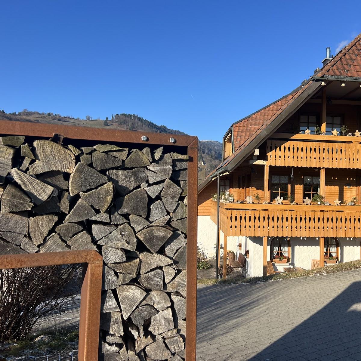 Restaurant "Haus Morgensonne" in Aitern