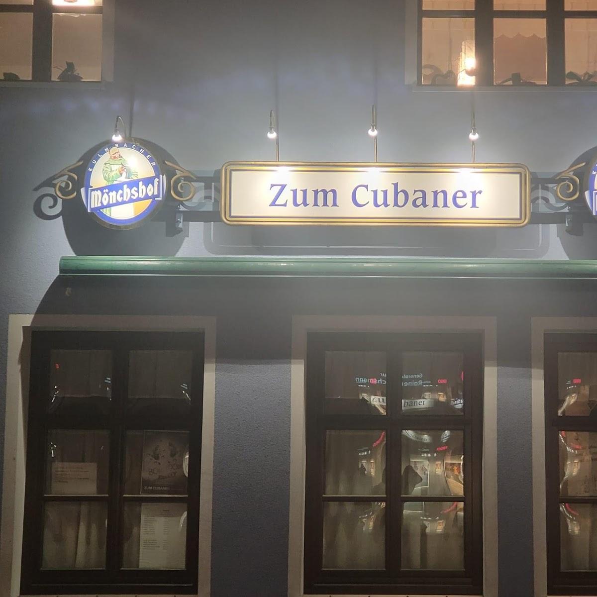 Restaurant "Zum Cubaner" in Bad Rodach