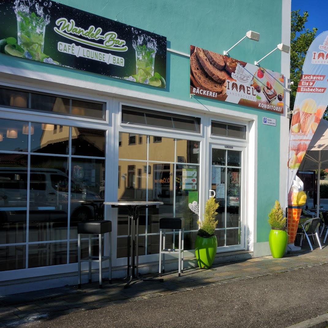 Restaurant "Landbäckerei Immel - Maibaum Cafè" in Untermeitingen