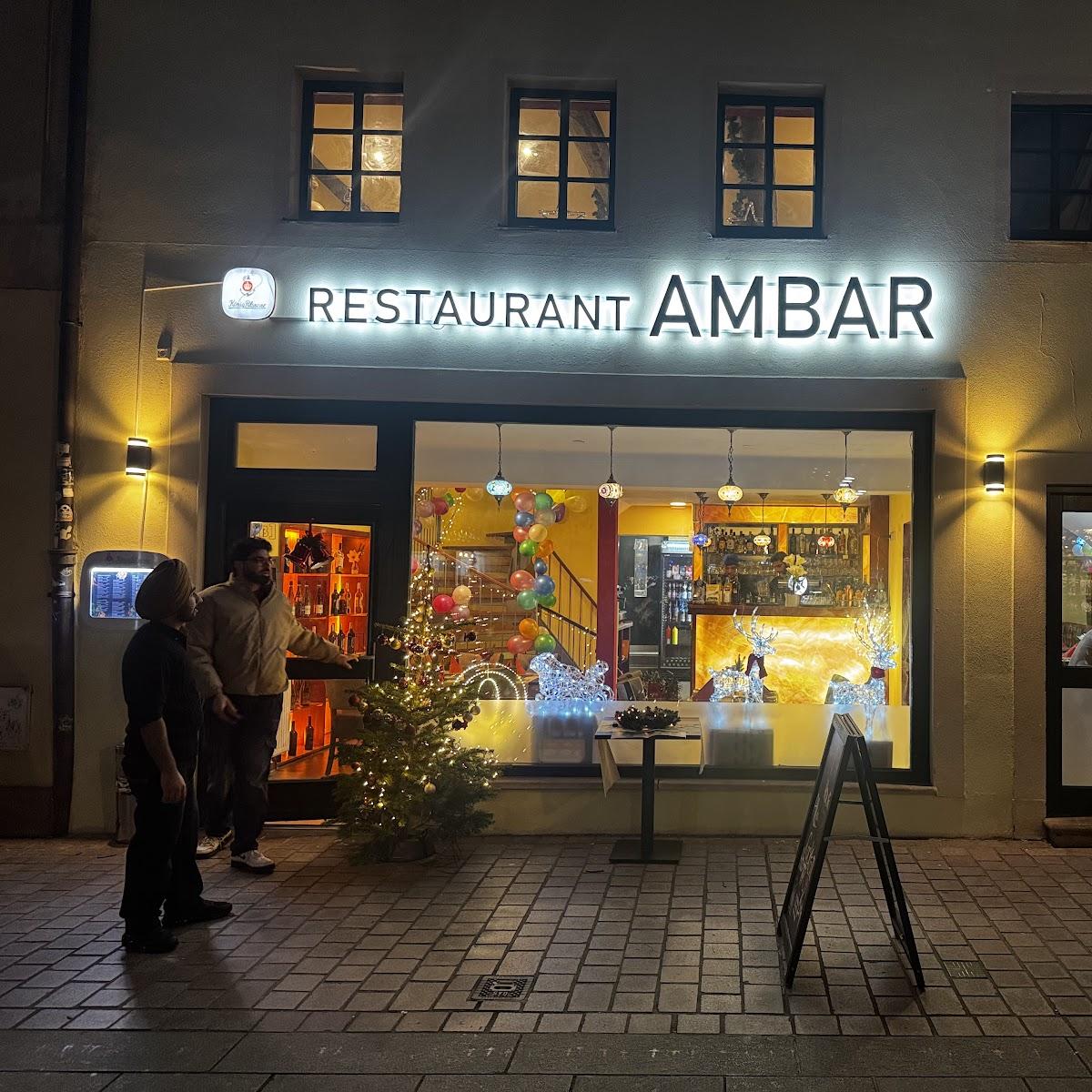 Restaurant "Ambar Restaurant" in Pirna