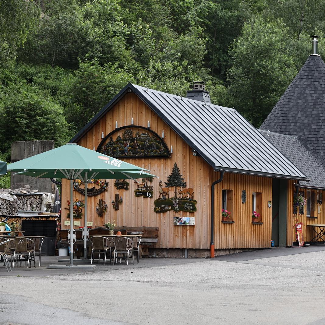 Restaurant "Meiler 2 in der Erlebnisköhlerei" in Eibenstock