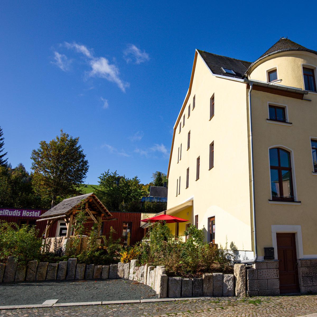 Restaurant "Wurzelrudis Hostel" in Eibenstock