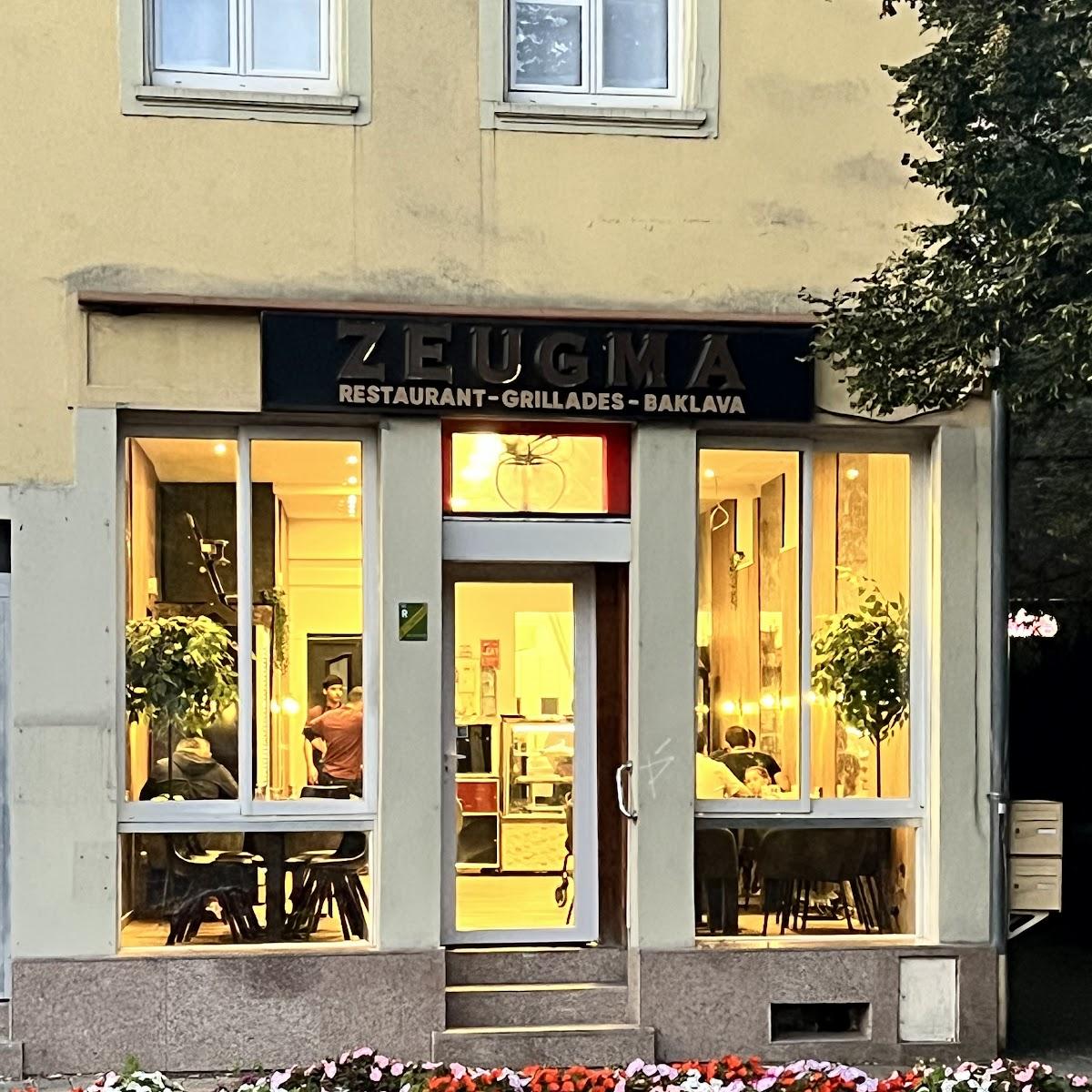 Restaurant "Restaurant Zeugma" in Schiltigheim
